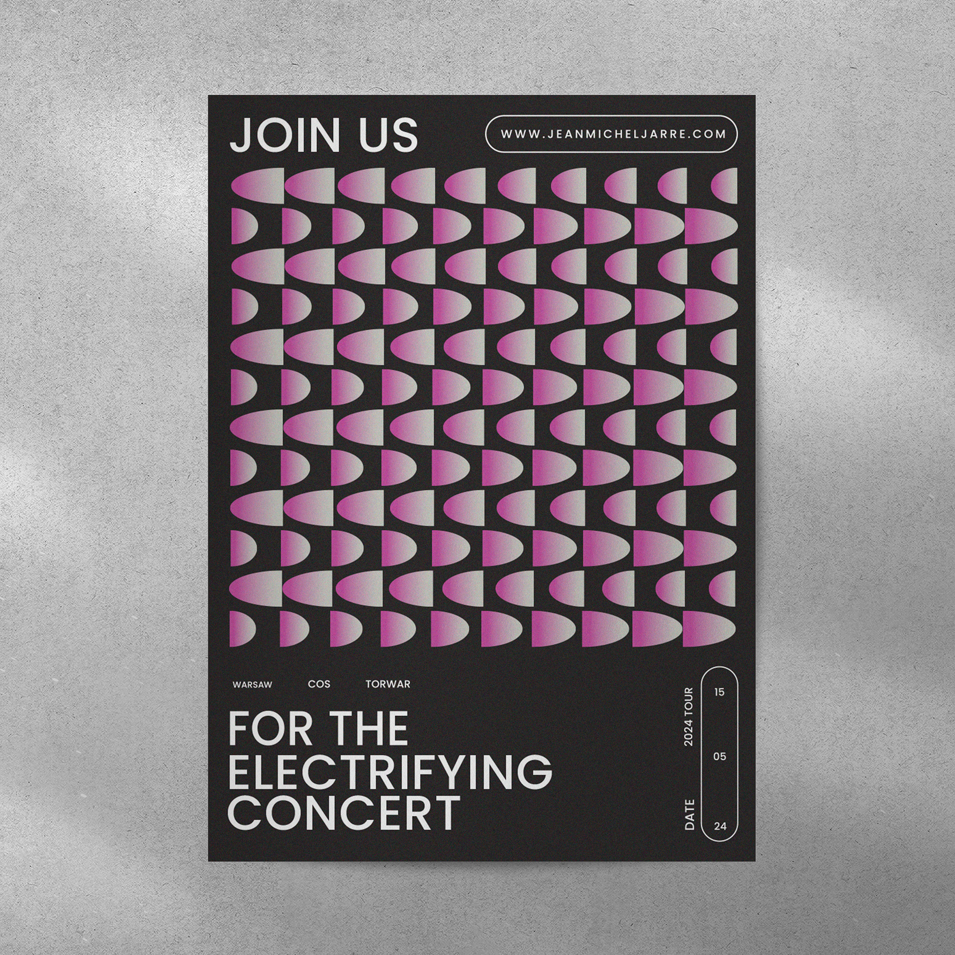 poster design for concert