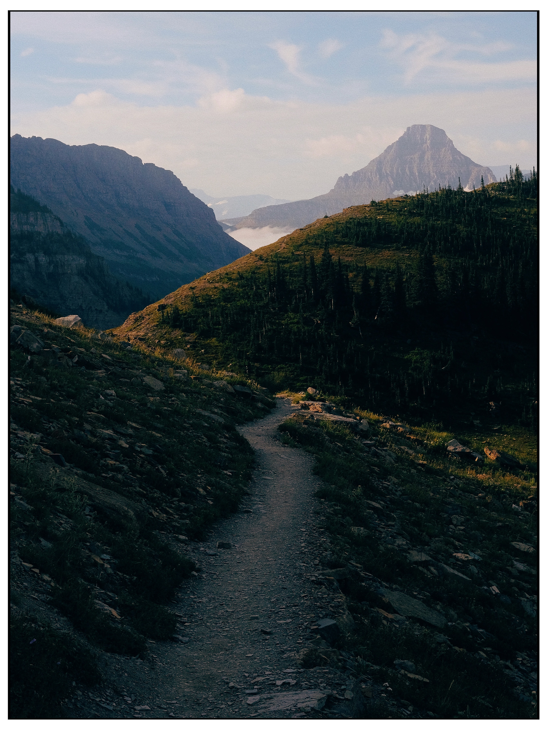 Highline Trail, Glacier NP Montana, August 2025. With Clay and Caden.