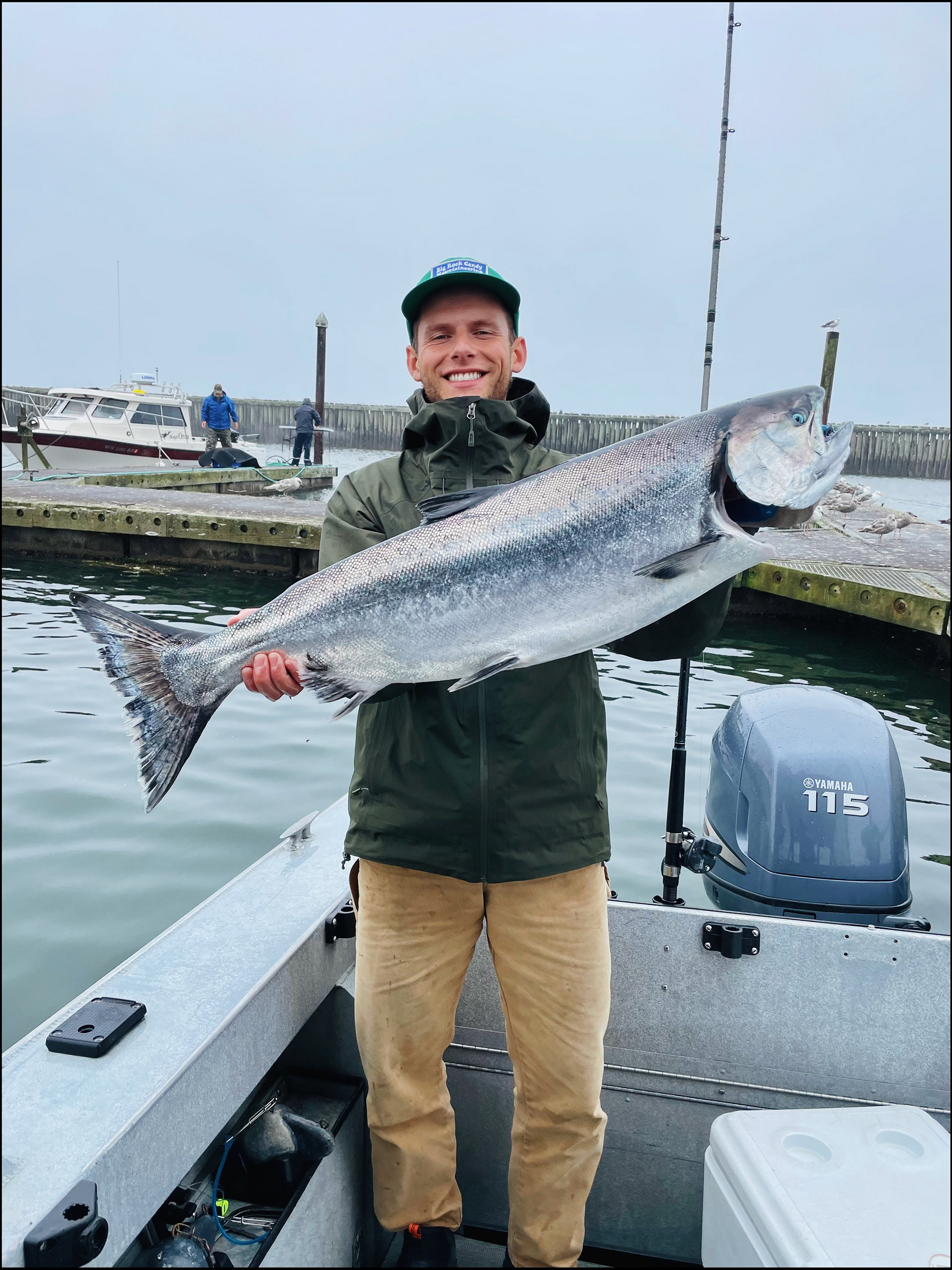 Chinook with my pops, Westport. July, 2025