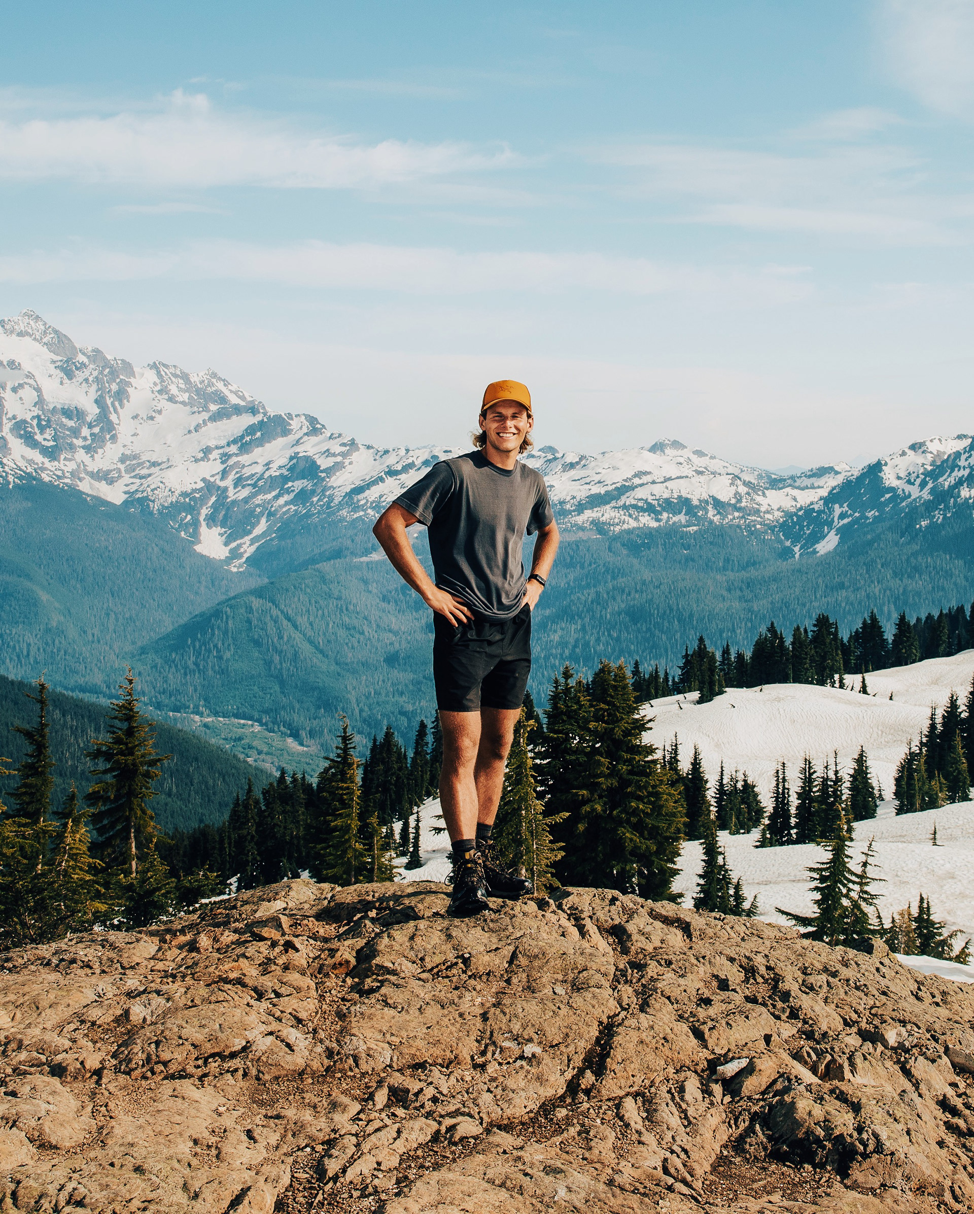 Mid-Summer peak bagging, North Cascades. July, 2022.