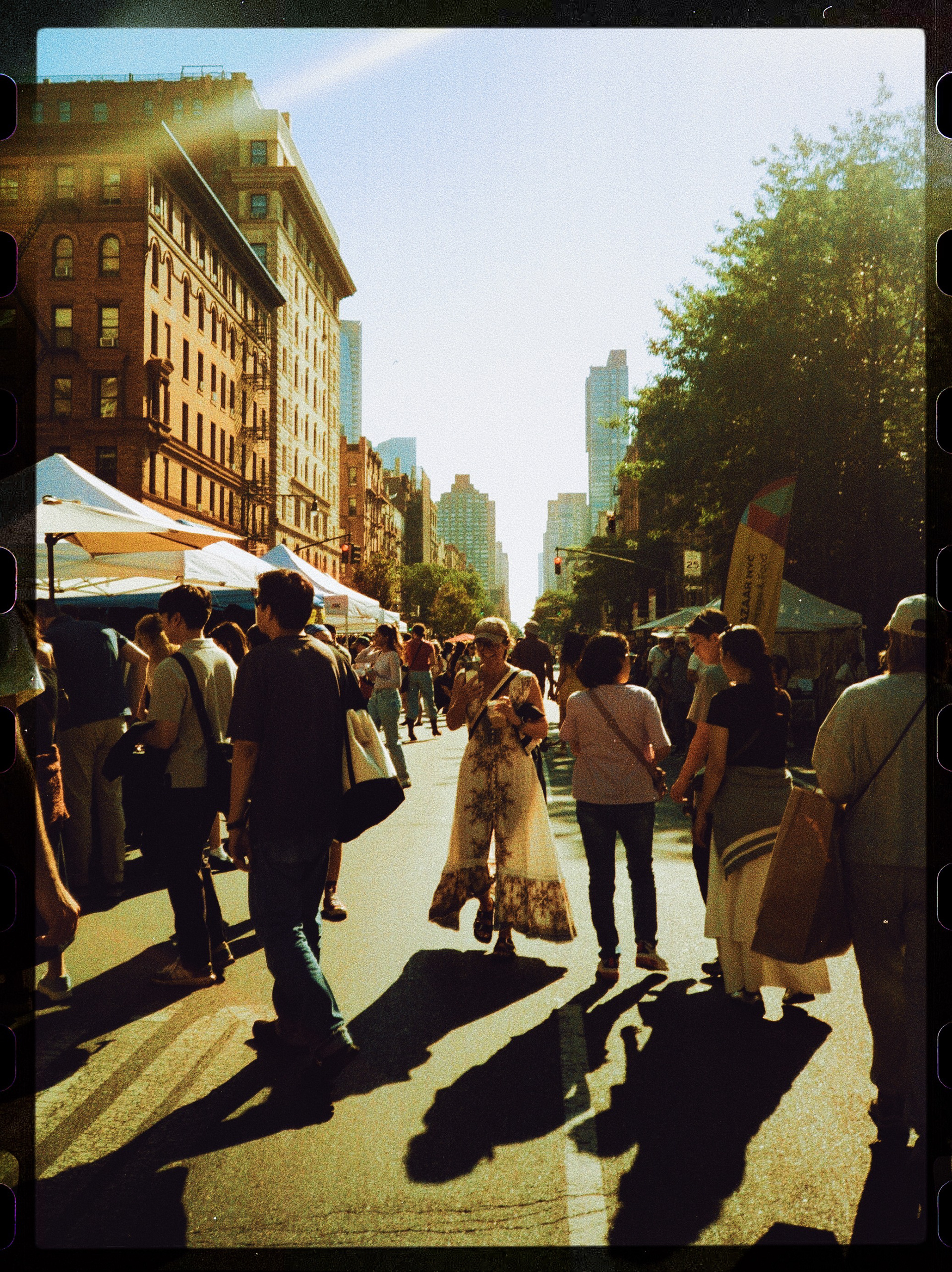City walk with Cole, NYC on a sunny October Sunday.