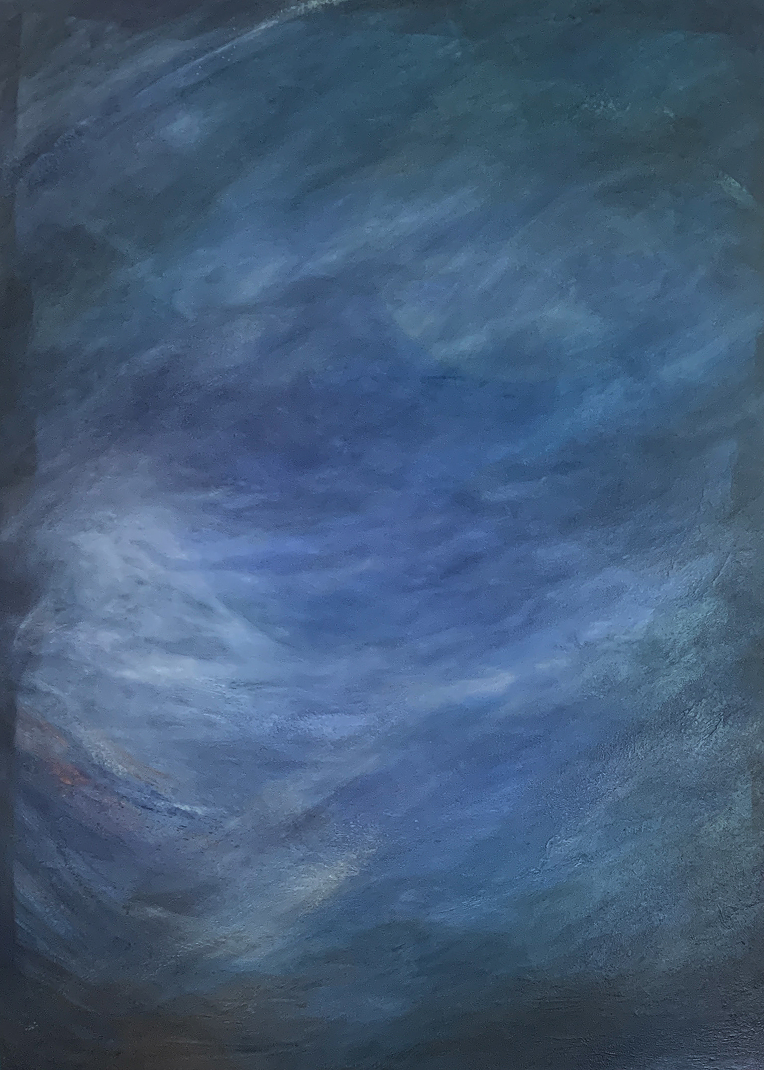 ⚪ Blue Wind - 86x120cm