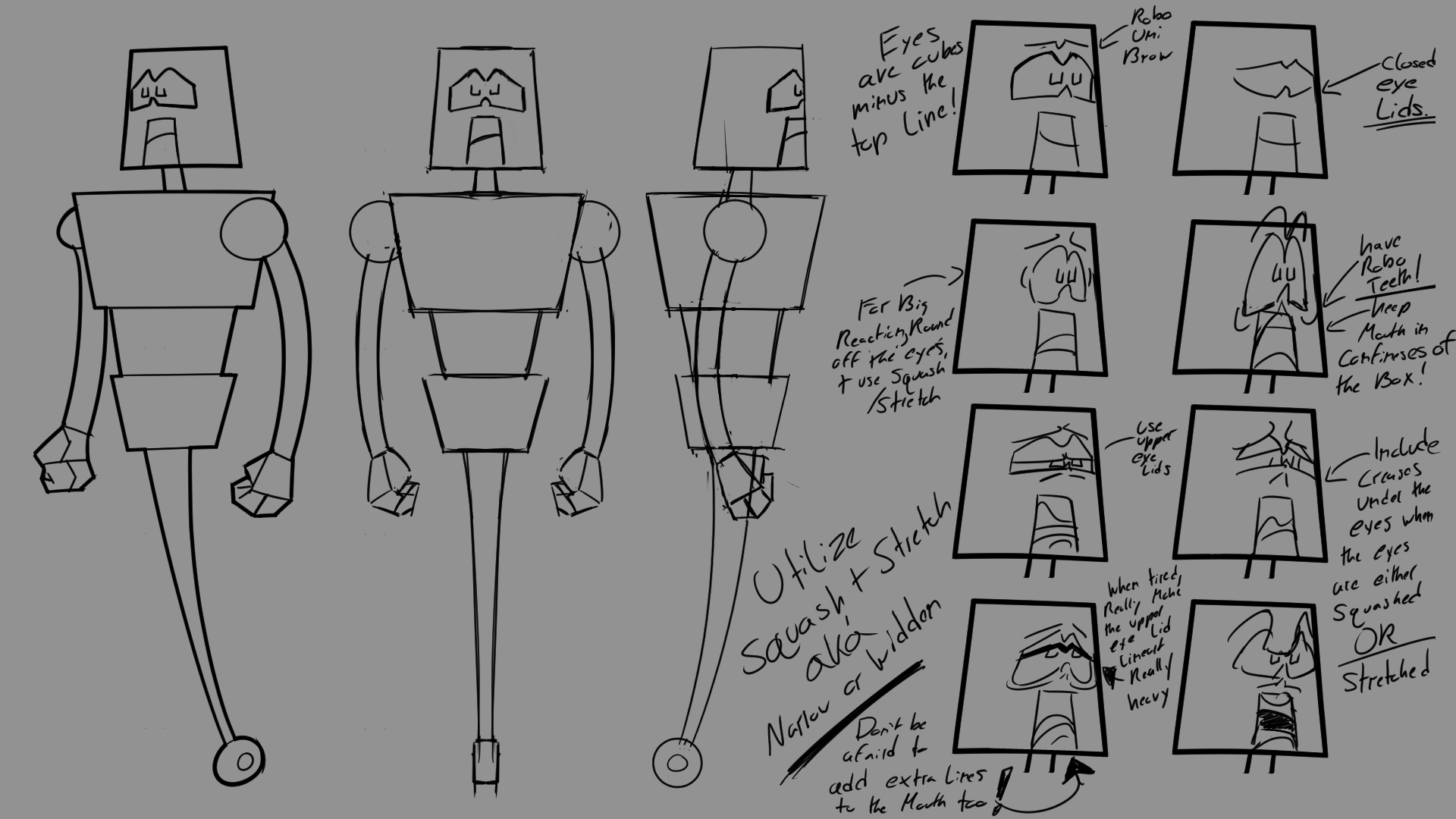 FYP Robot Character sheet