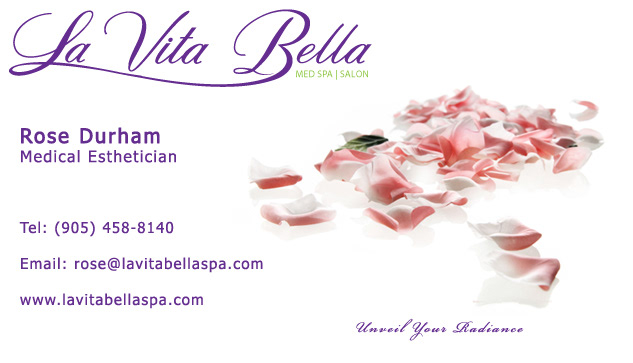 La Vita Bella Med Spa - Business Cards