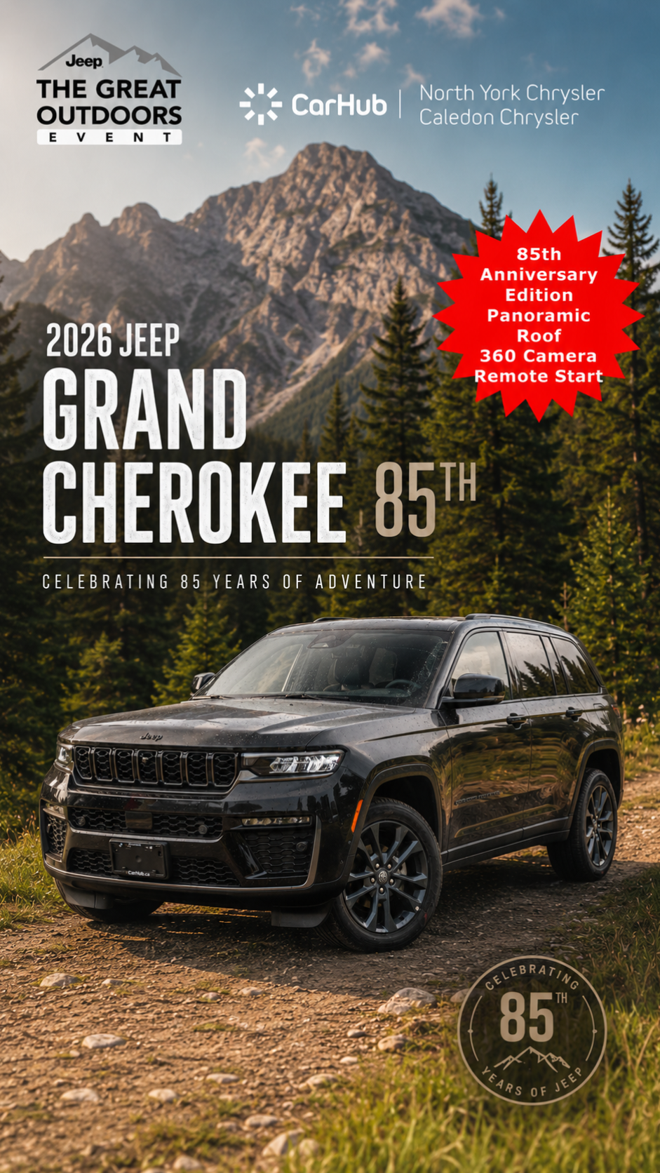 85 Years of Jeep Advertisement