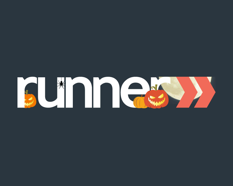 Runner's Halloween Special Animated Logo