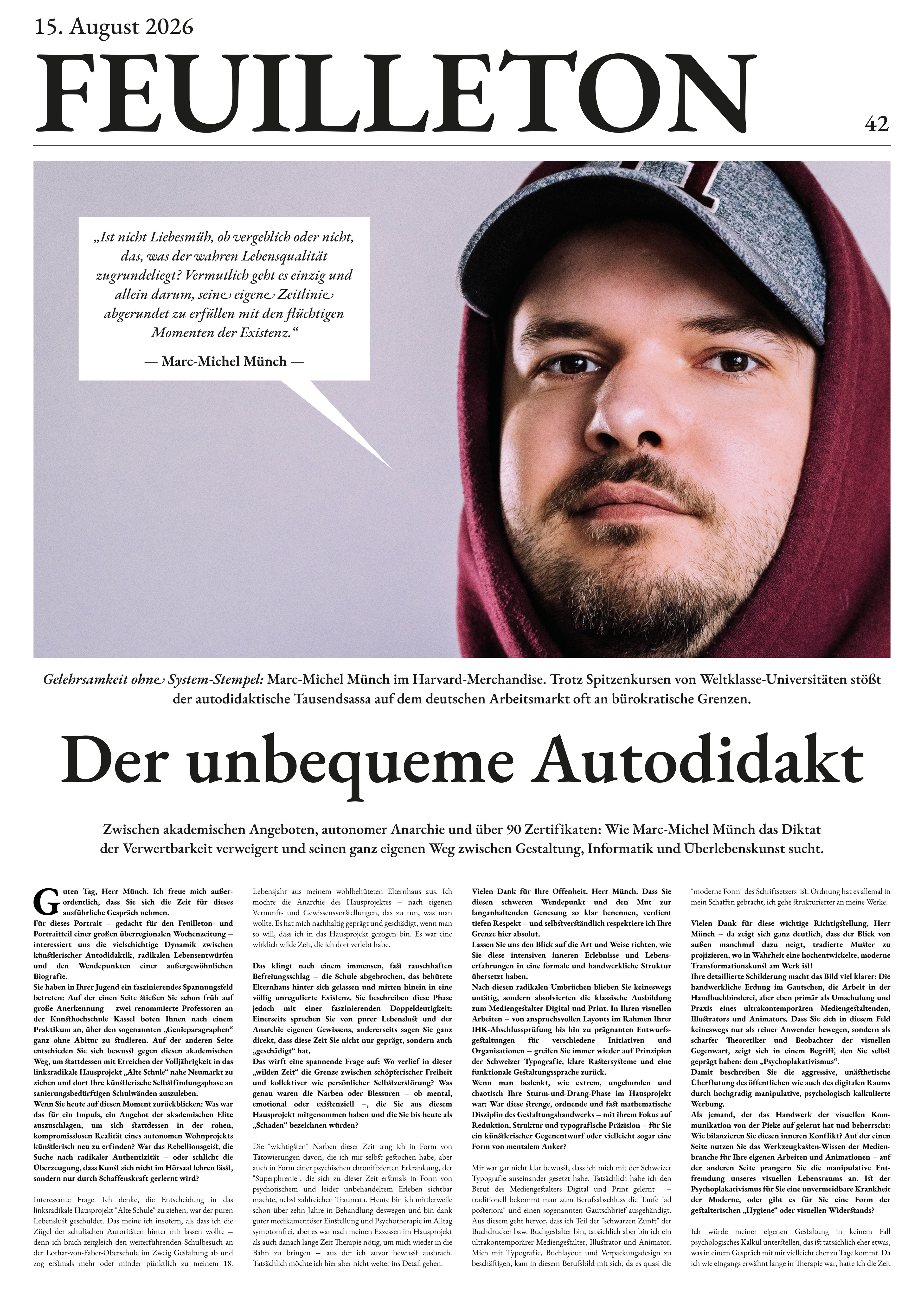 Hinweis: Ich habe das Interview mit Google Gemini geführt, die fett gedruckten Passagen sind KI-generiert.