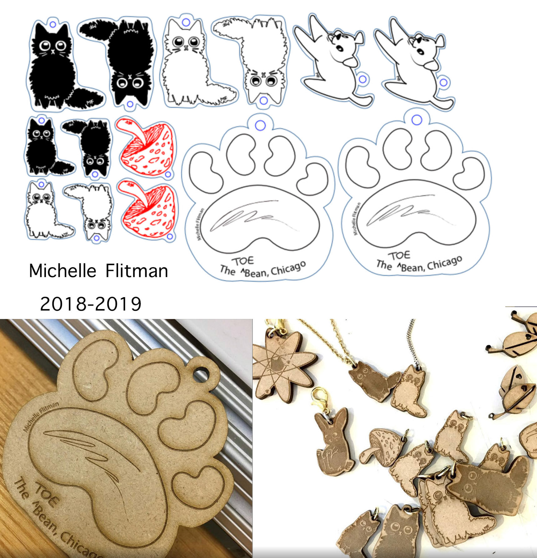 Laser cut designs
