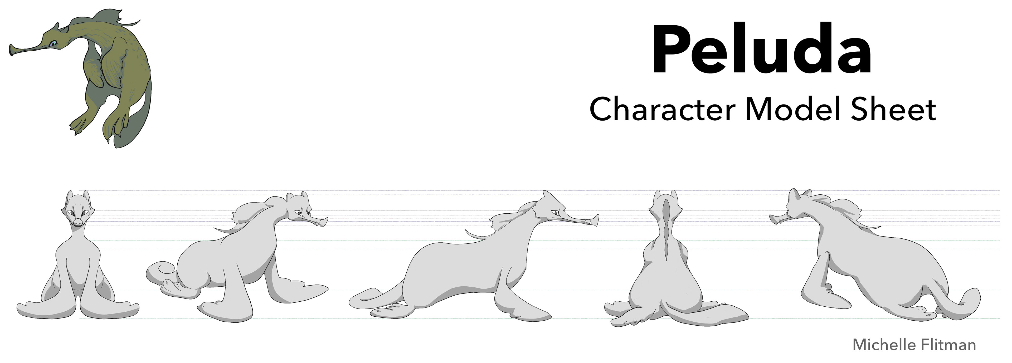 Original character for storyboarding
