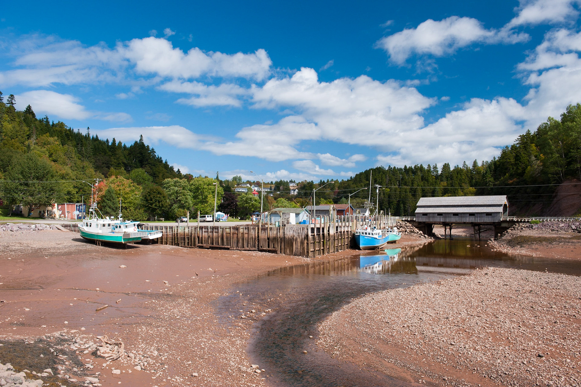 Tide out - St. Martin, NB,  CA