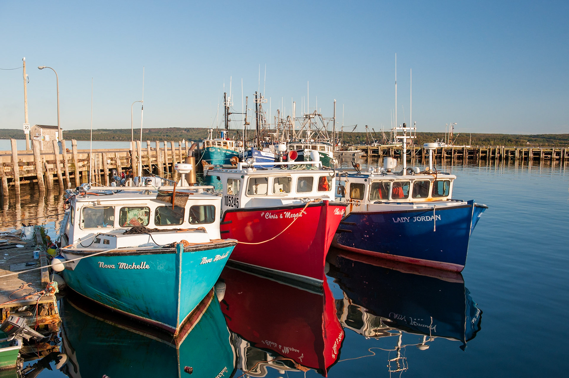 Michelle Chris Jordan at Digby Harbour