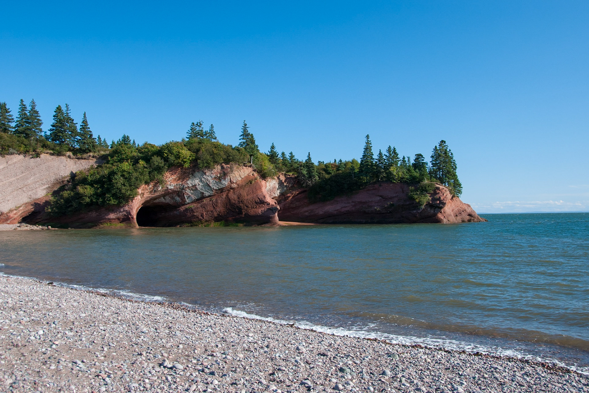 Tide in Caves - St Martin, NB, CA