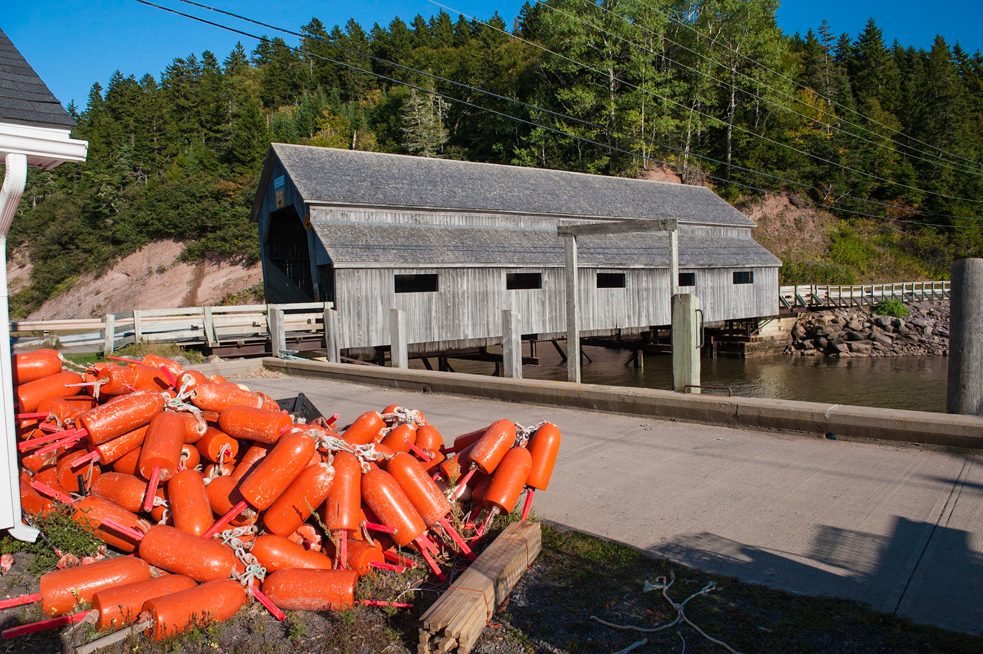 Covered Bridge - St Martin, NB, CA