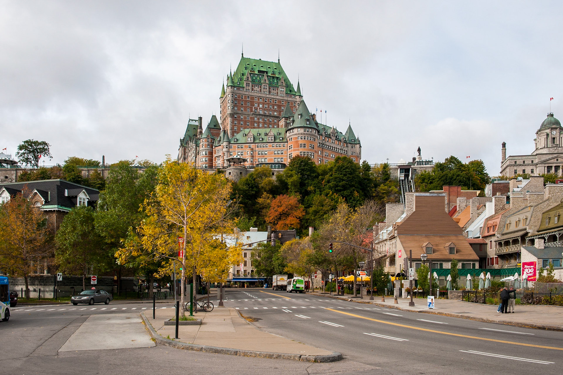 Fairmont Le Château Frontenac, Quebec City, QC, CA