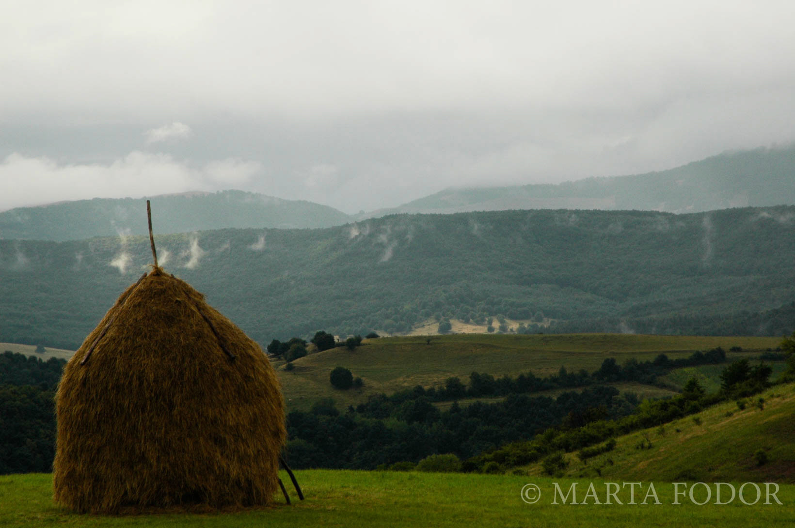 On the road from Nagyvárad to Kolozsvár, Romania