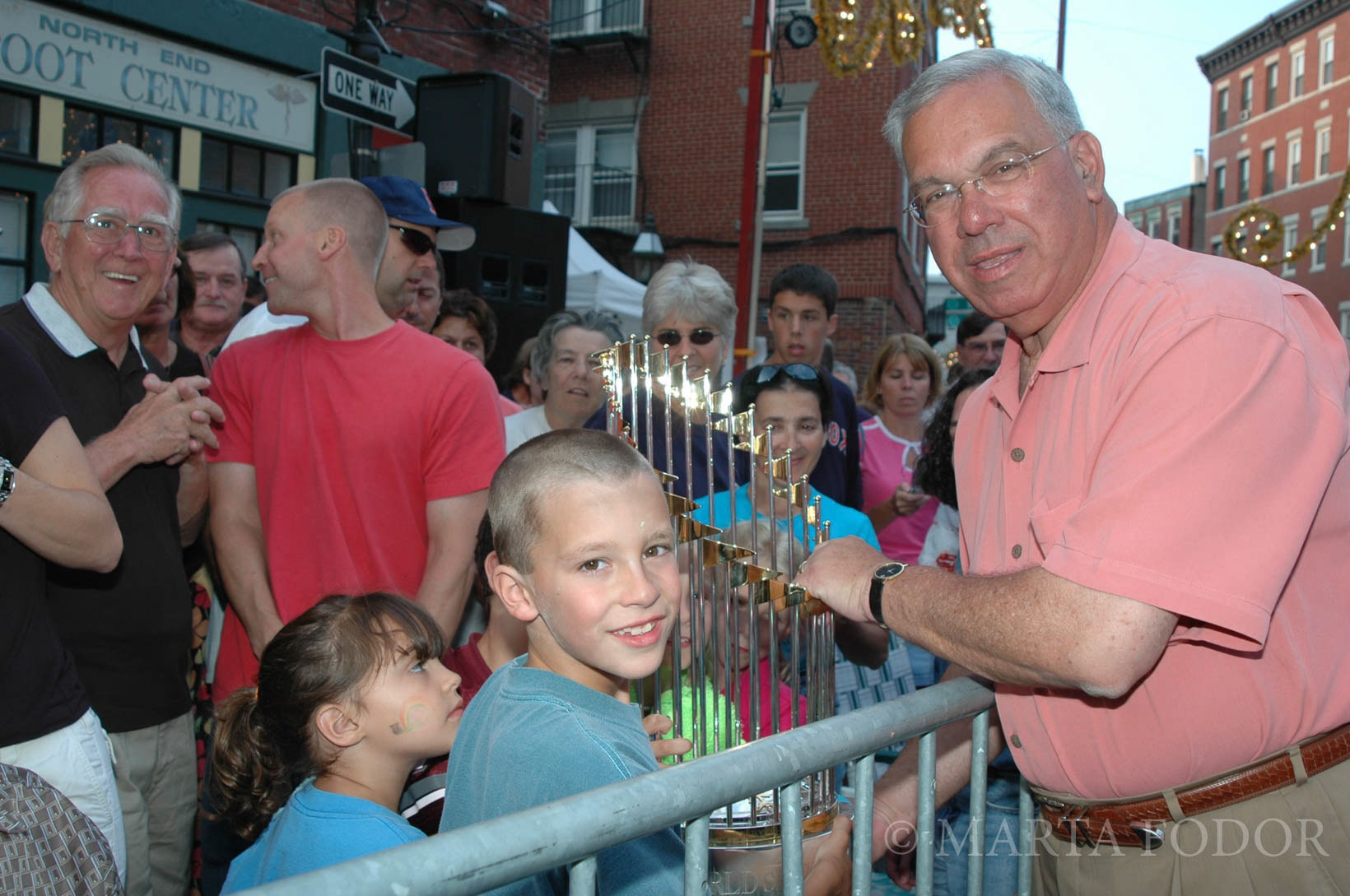Boston Red Sox World Series trophy, Boston