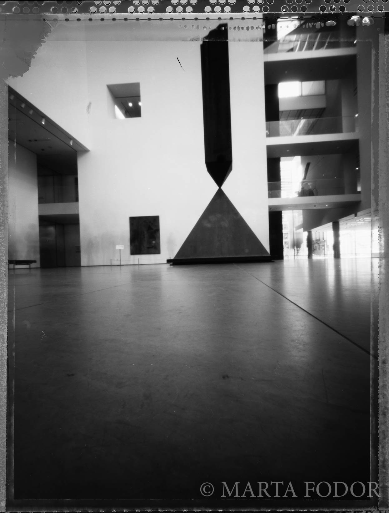 Broken Obelisk, MoMA. New York, NY.