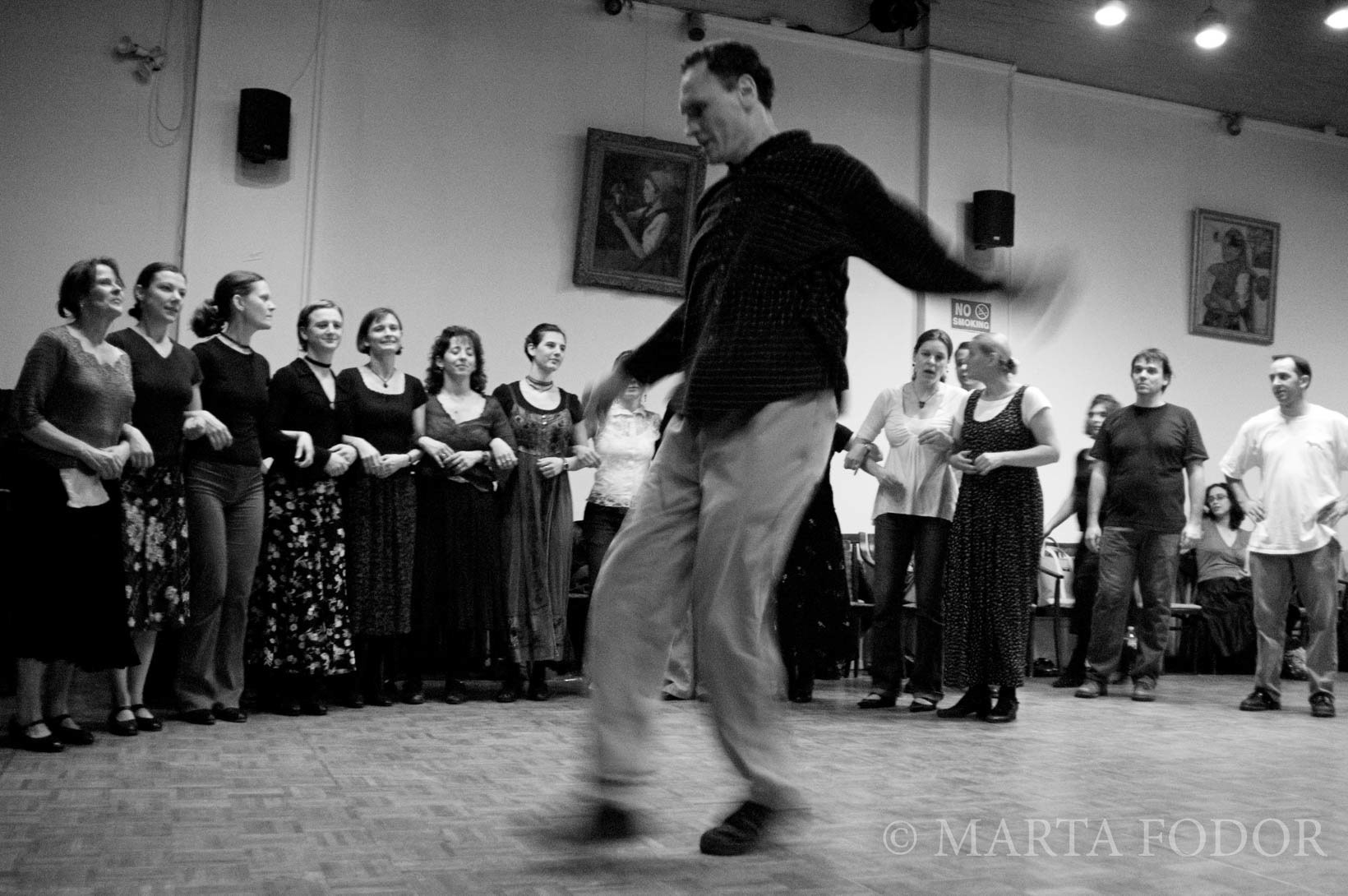 Táncház  (dance party) in New York City.