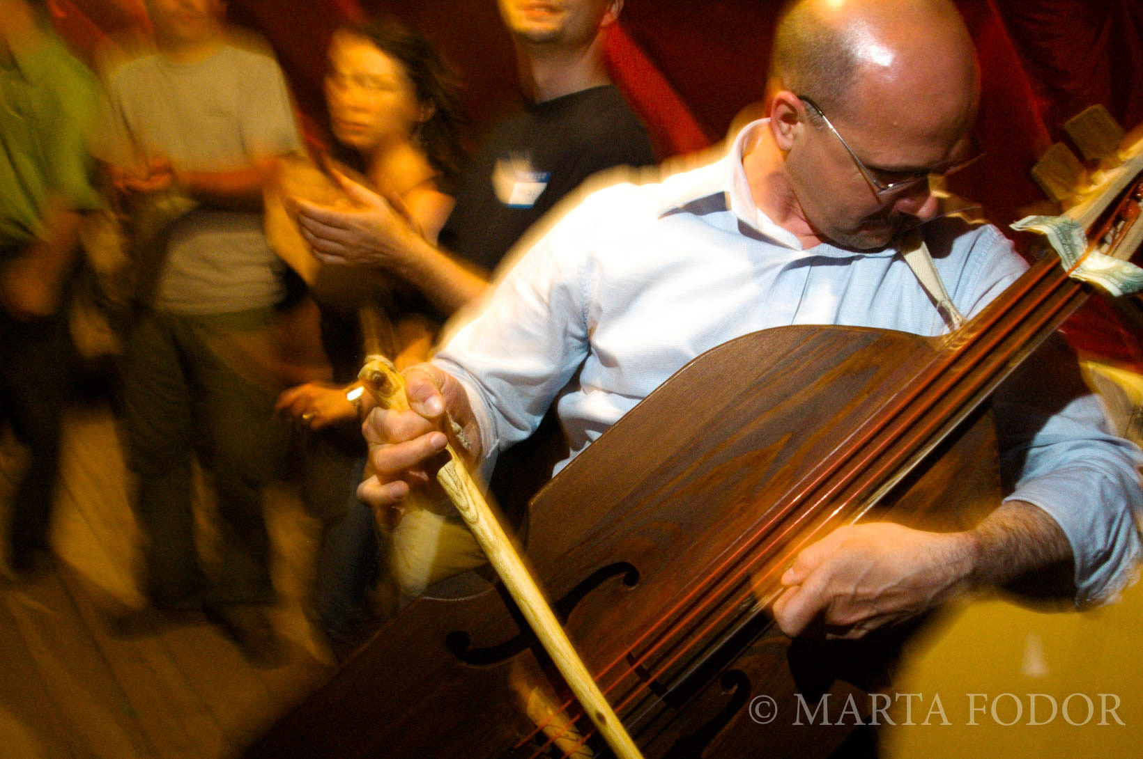Gyanta band at a late night Táncház (dance party) in Alexandria, Ontario.