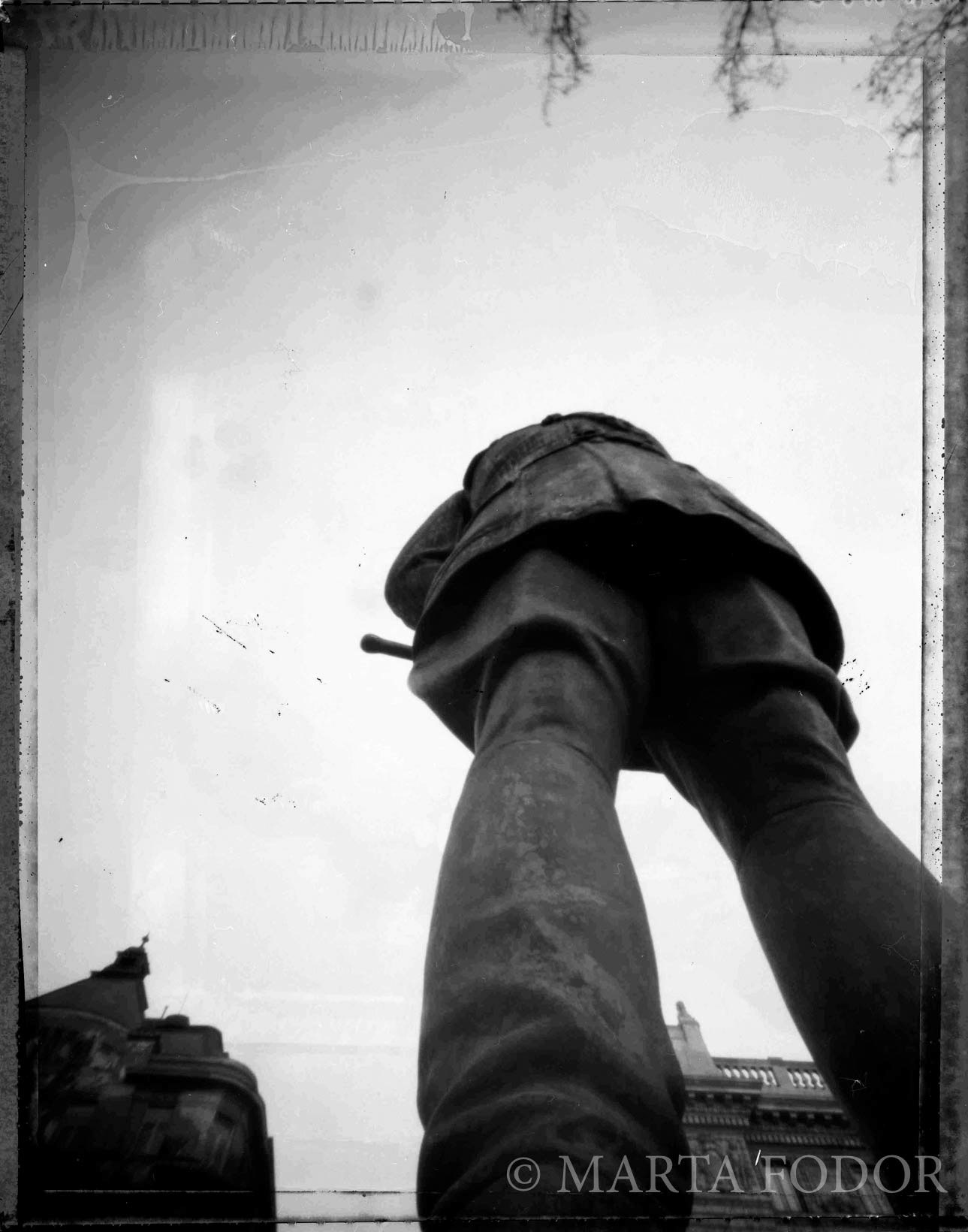 Statue of General Harry Hill Bandholtz, Budapest, Hungary.