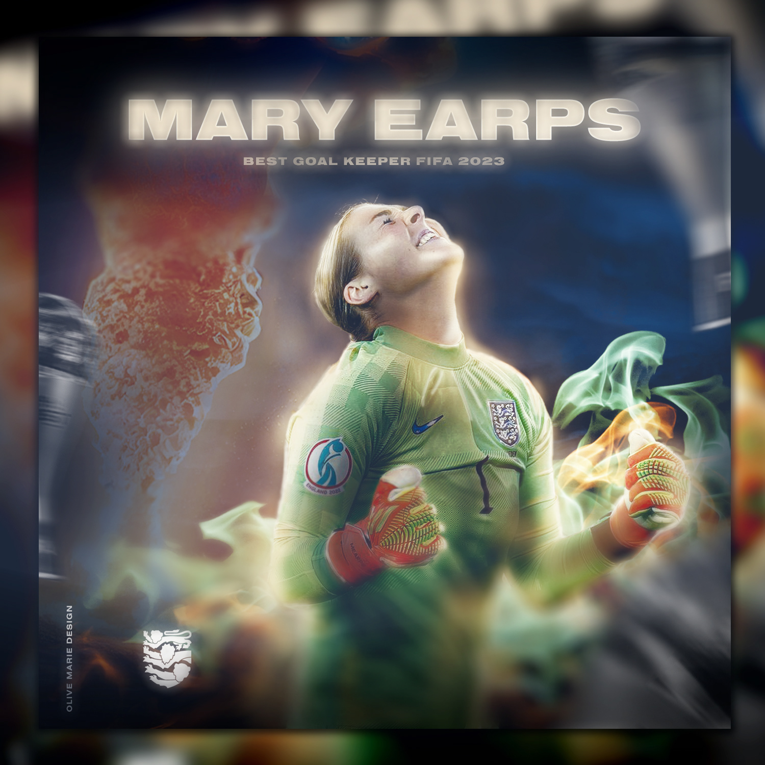 Mary Earps Artwork