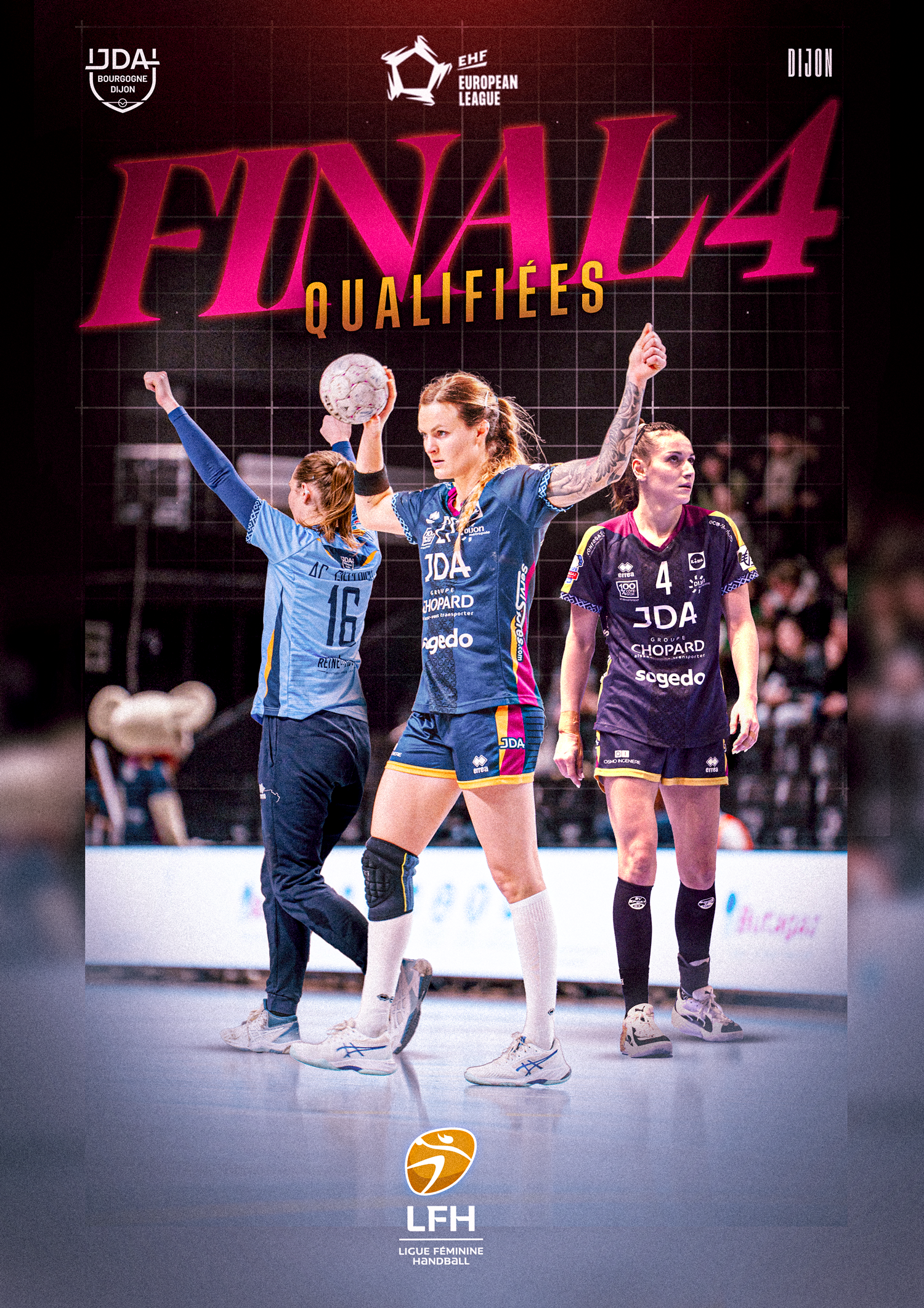 Ligue Feminine de Handball - coupe d'europe