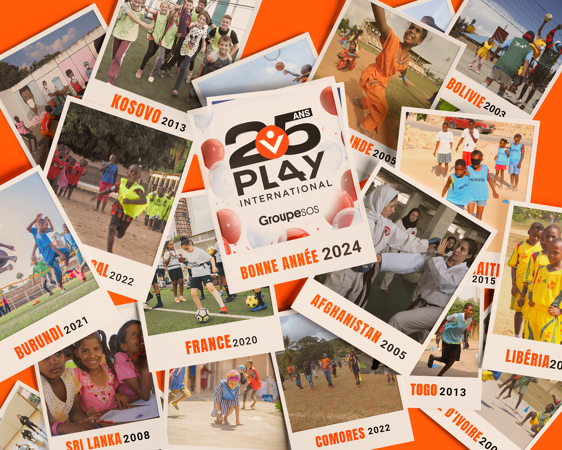 Carte de voeux Play International