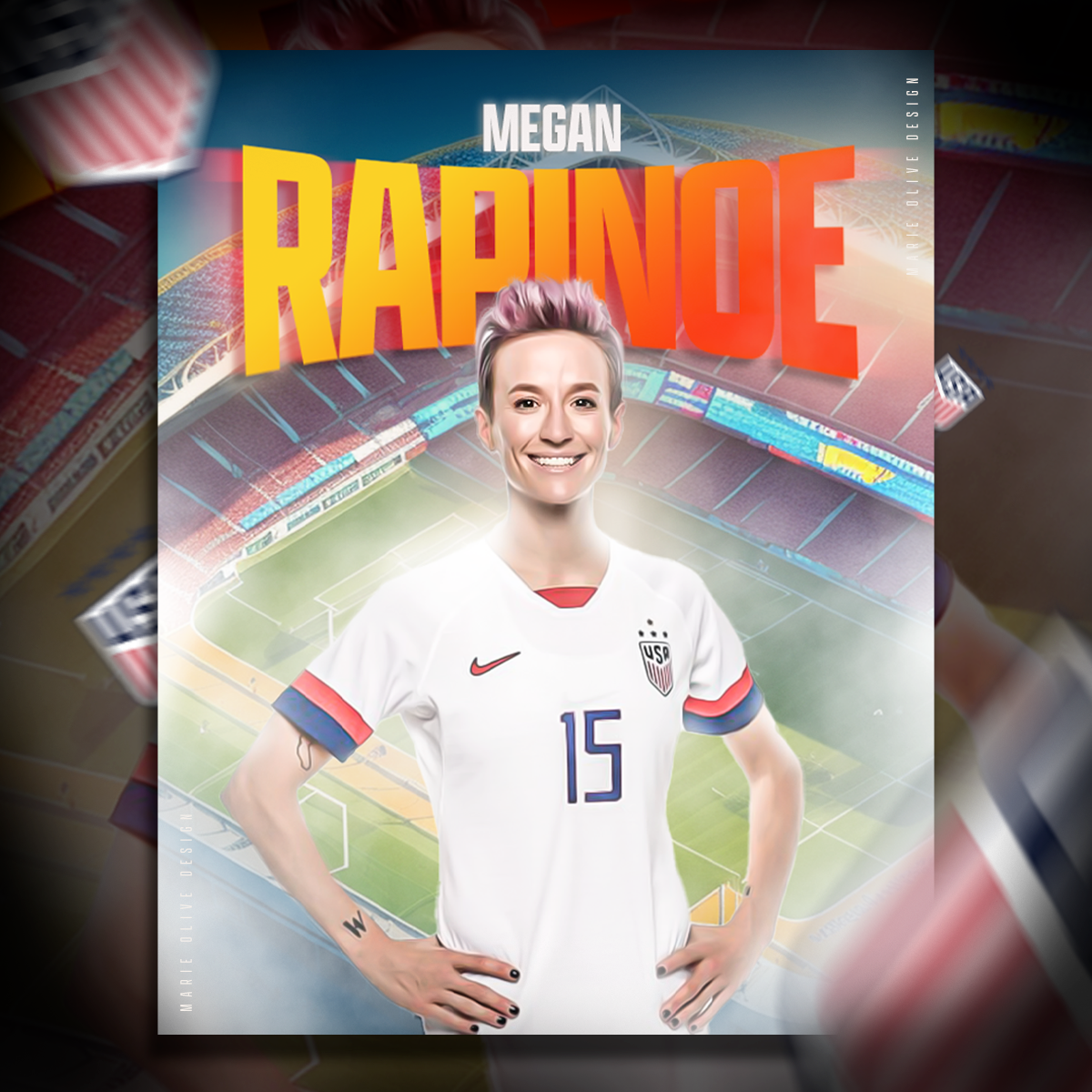 Megan Rapinoe icon