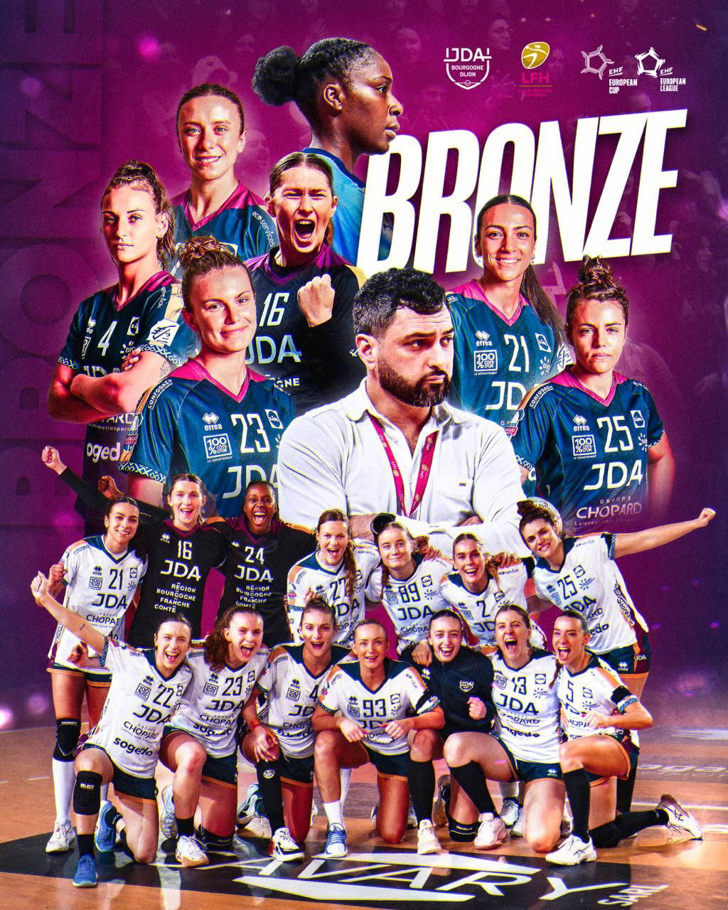 LFH - JDA celebration Bronze