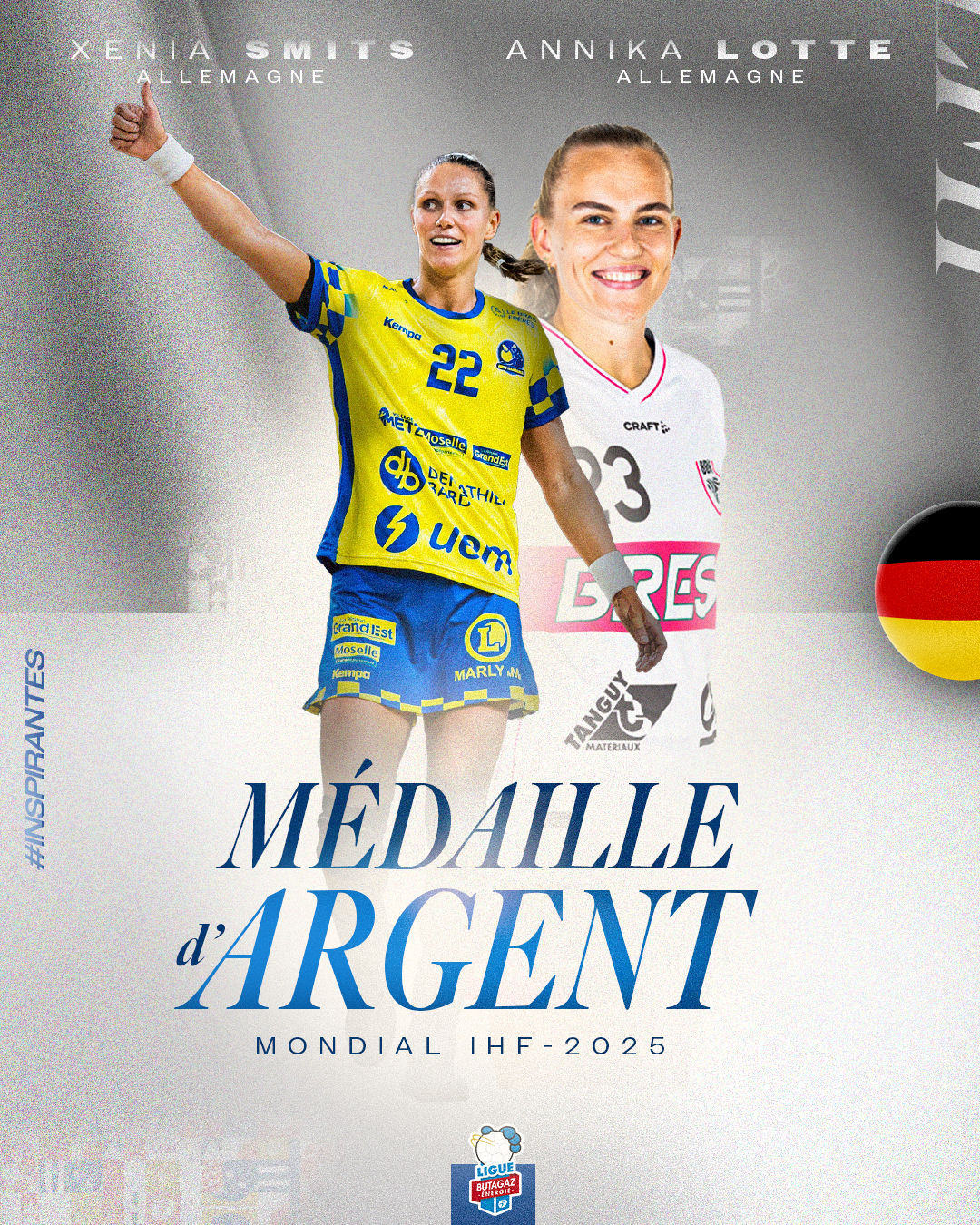 Allemagne vice championnes du monde - LFH