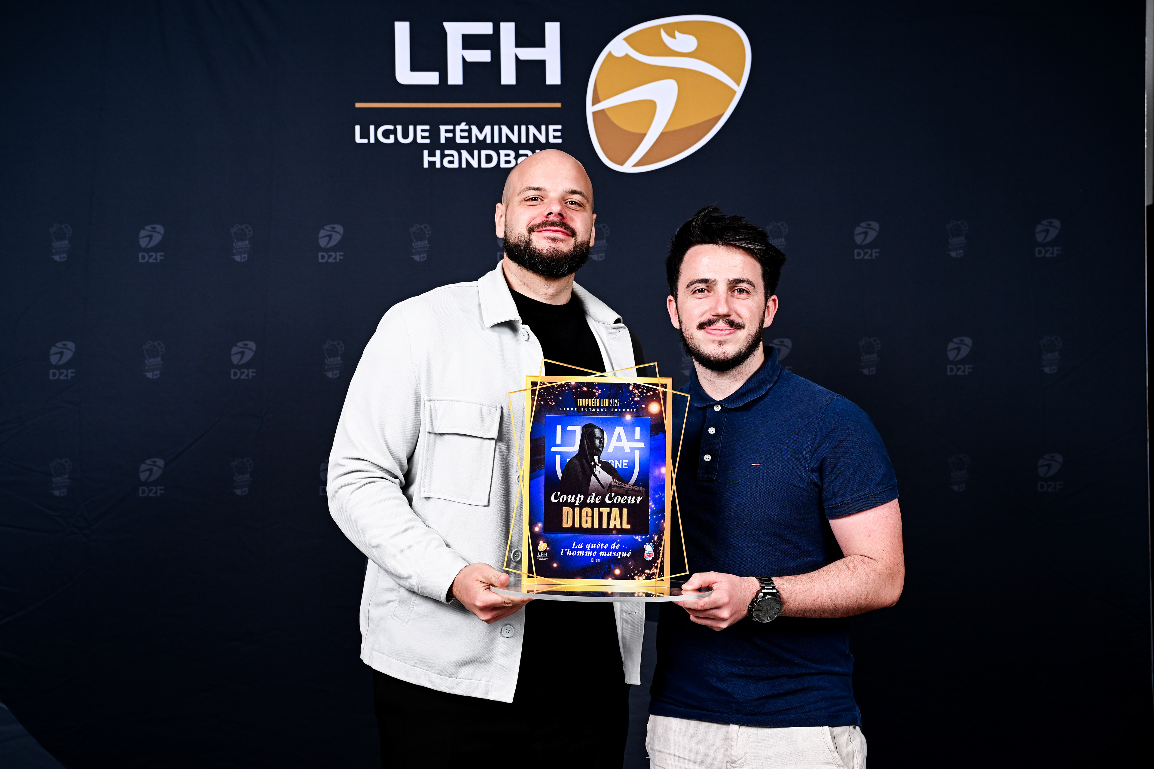 branding trophées de la LFH