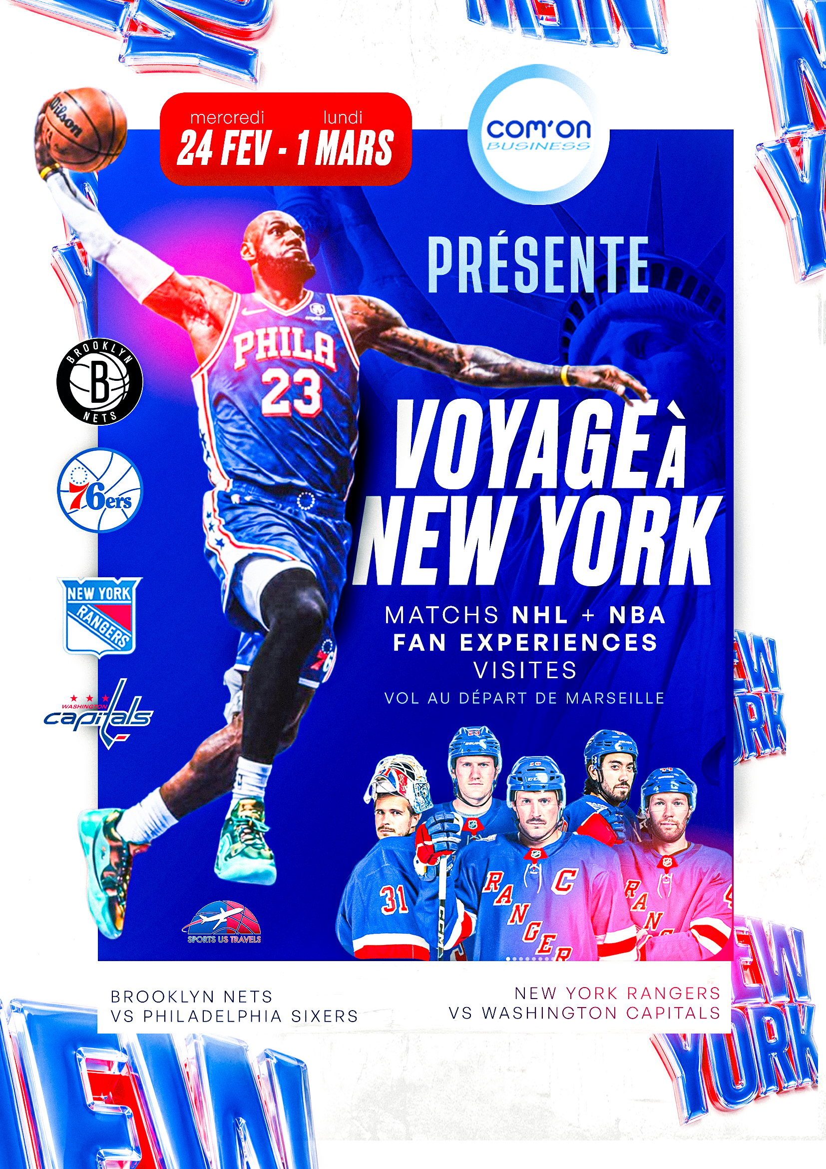 Voyage New York - Com'on Business