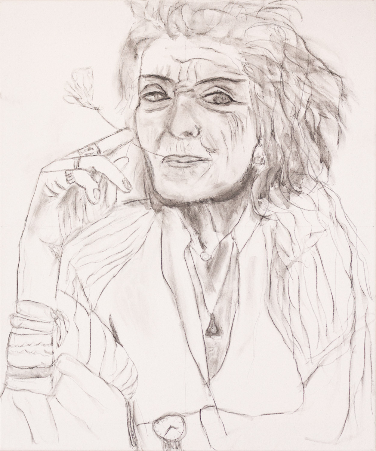 So what?? (Work in progress): 50*60cm 