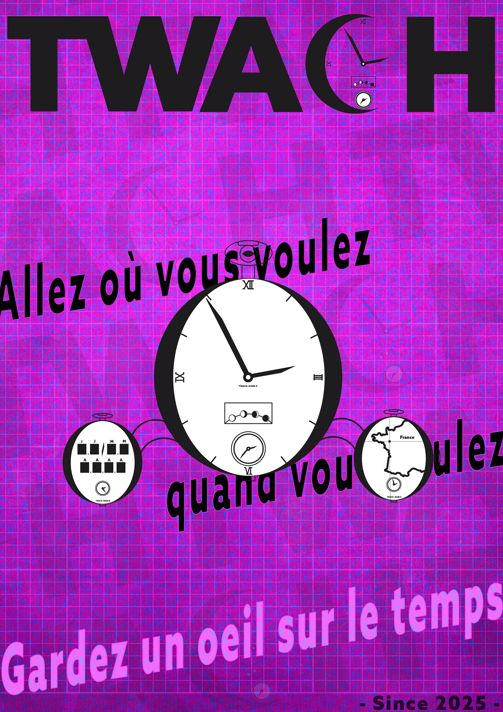 Poster : Entreprise à voyager dans le temps