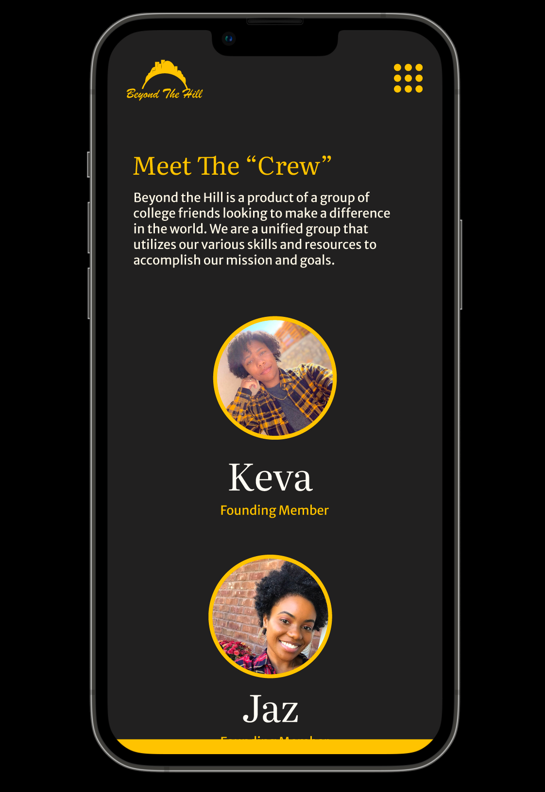 Member Info Card