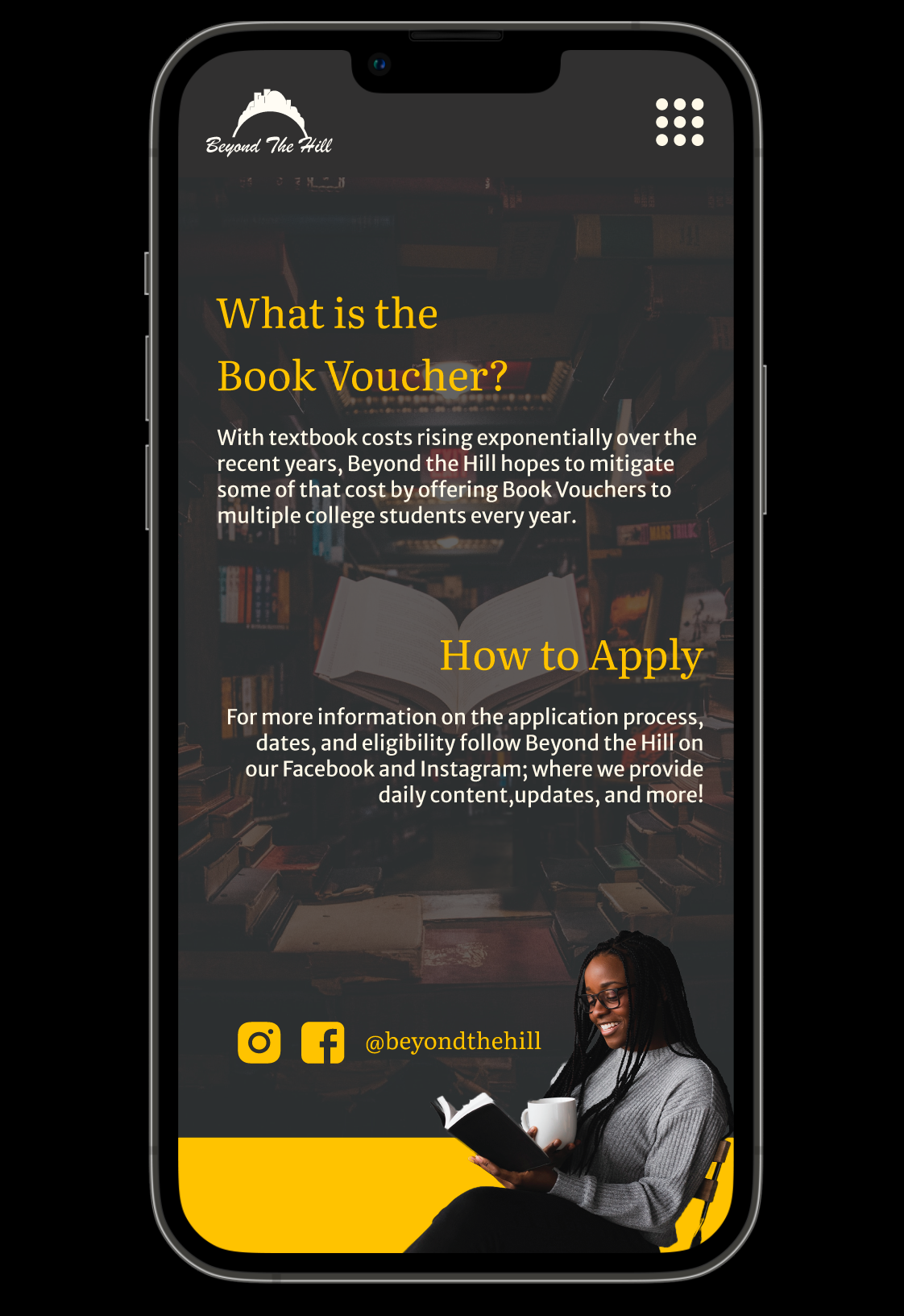 Voucher Info Page