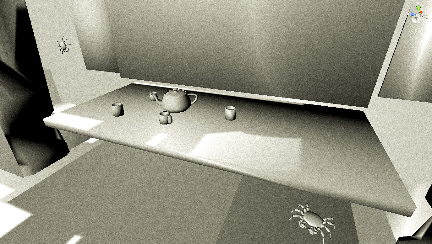 Corridor made in 3dsMax