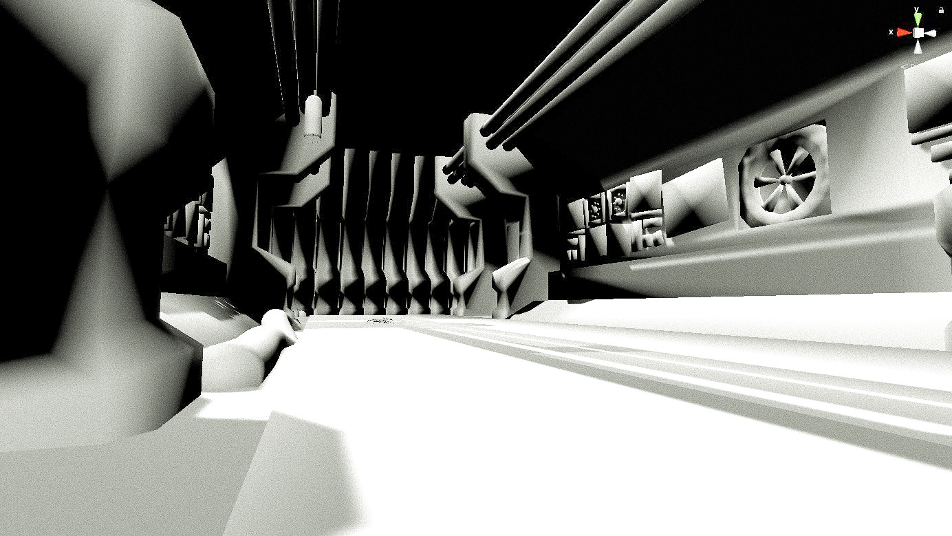 Corridor made in 3dsMax