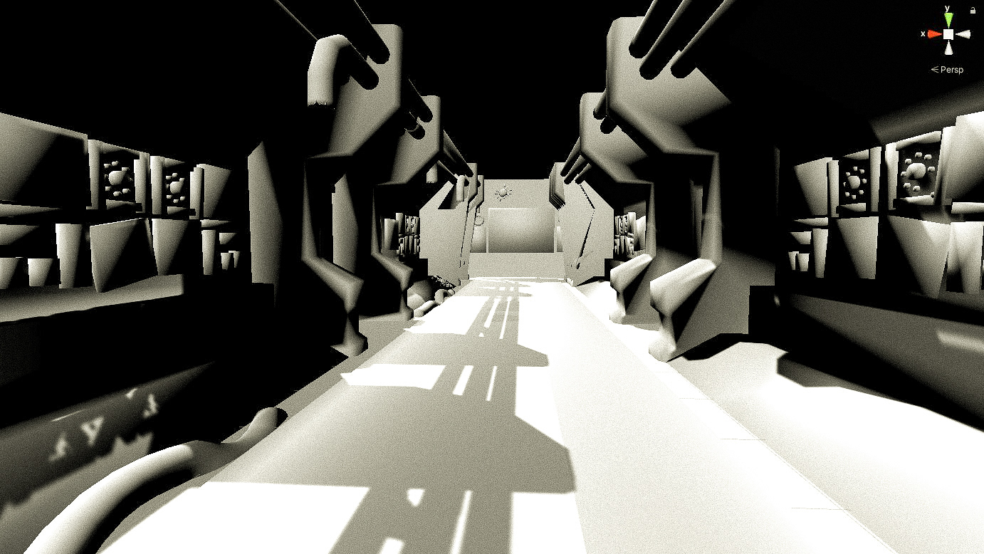 Corridor made in 3dsMax