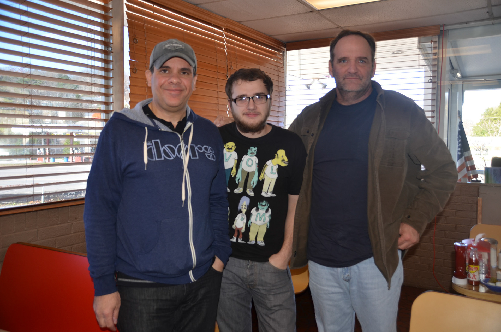 Chevy, Aaron and Mike