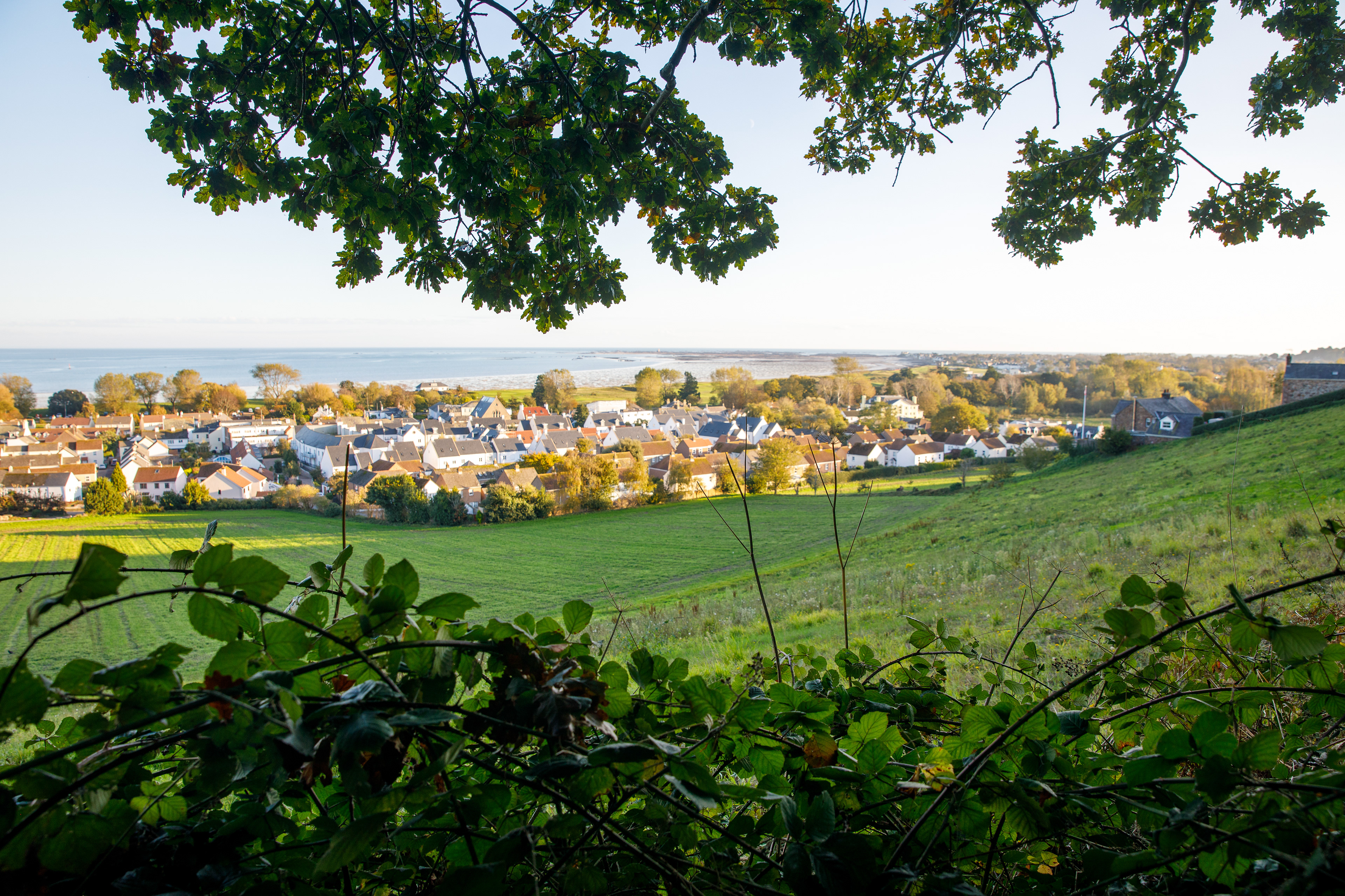 Grouville from Daisy Hill