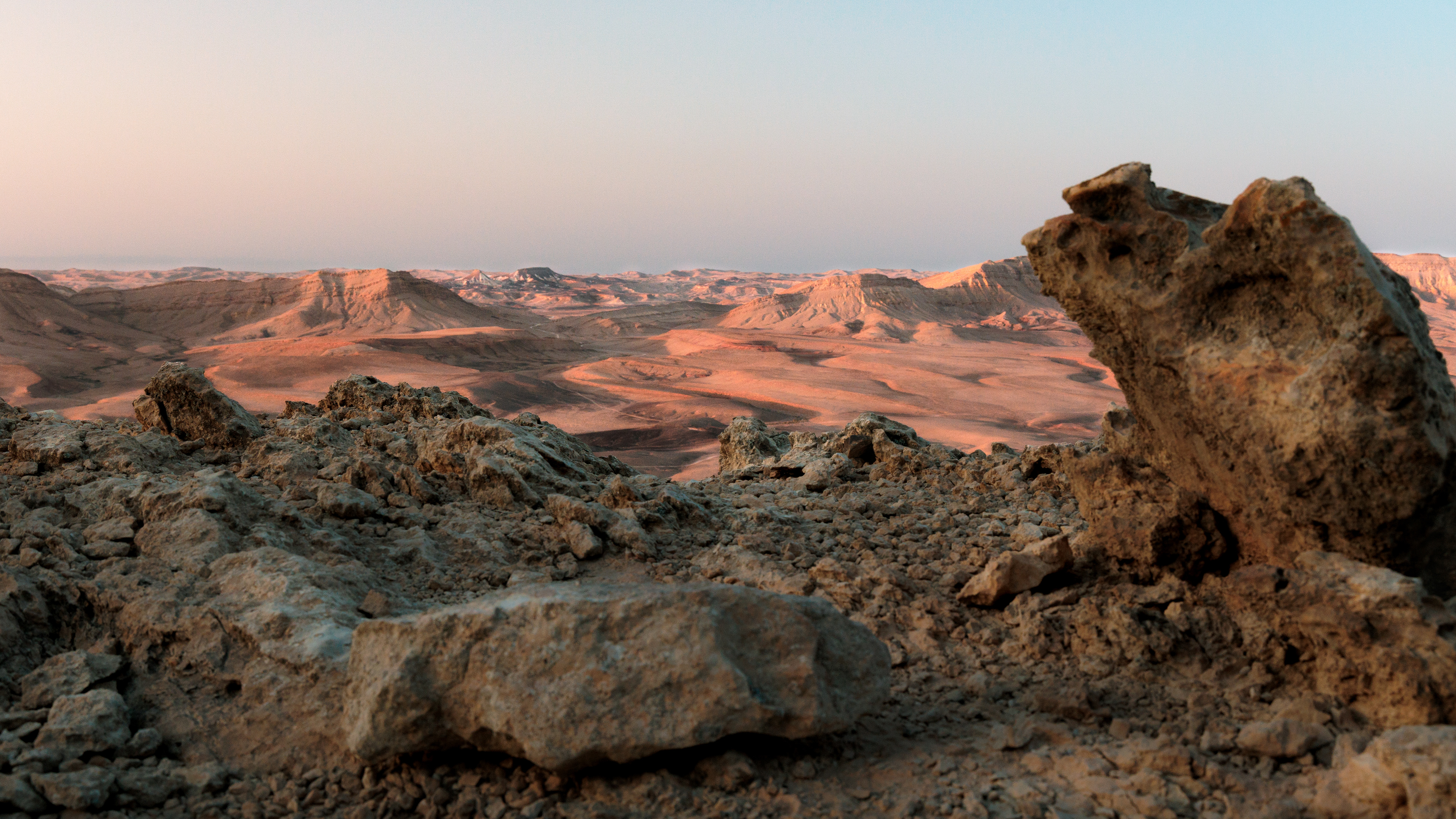 The Ramon Crater, Negev, 2024