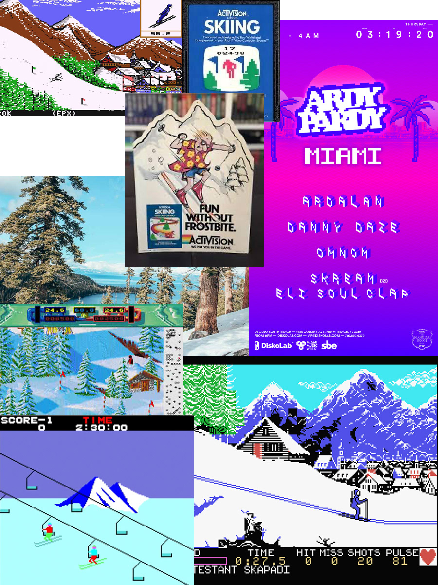 Mood board for animations and illustrations.