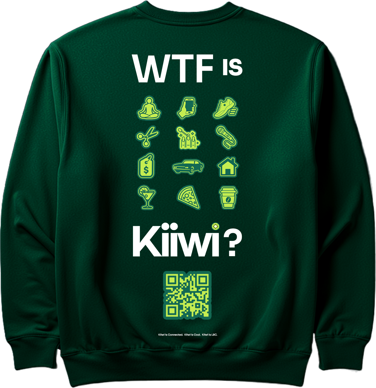 Back of Kiiwi Internal Stakeholders team apparel.
