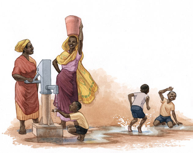 "Clean Water" from "Sensing Peace" Client: MennoMedia