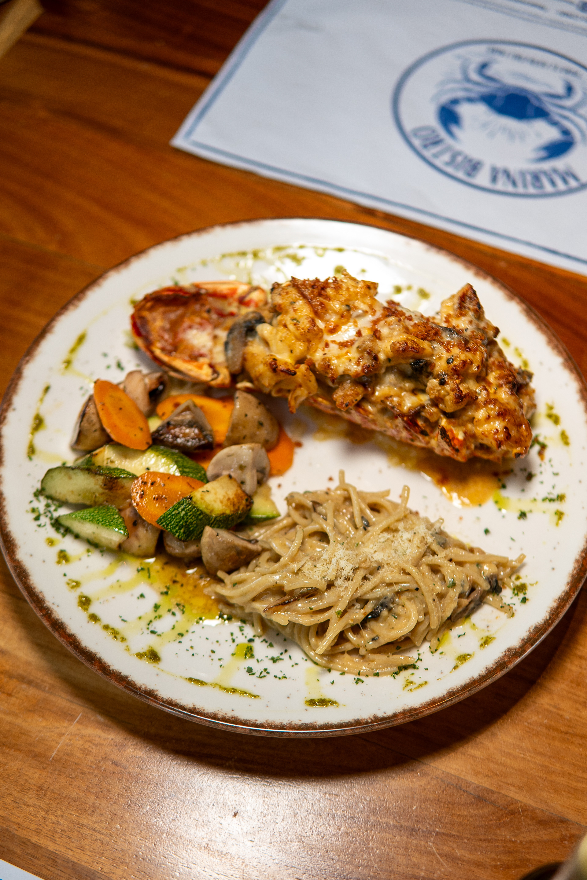 Langosta a la mantequilla