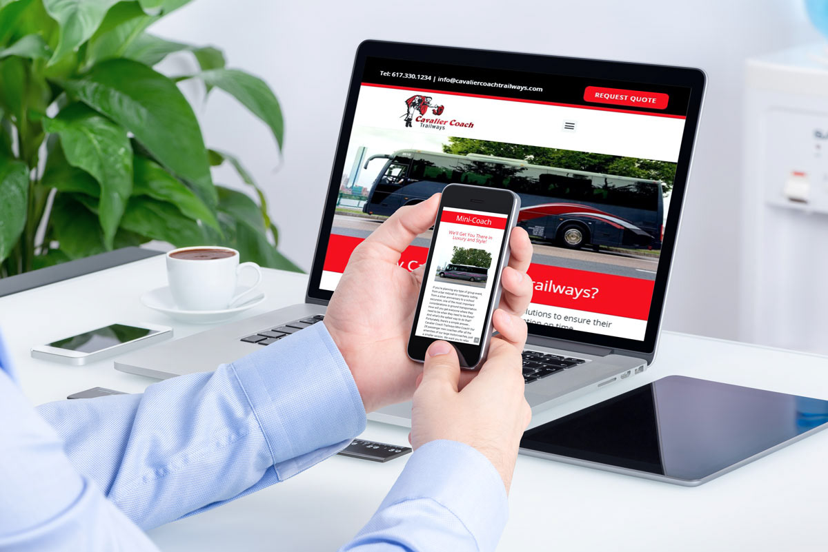 wordpress | charter bus company site