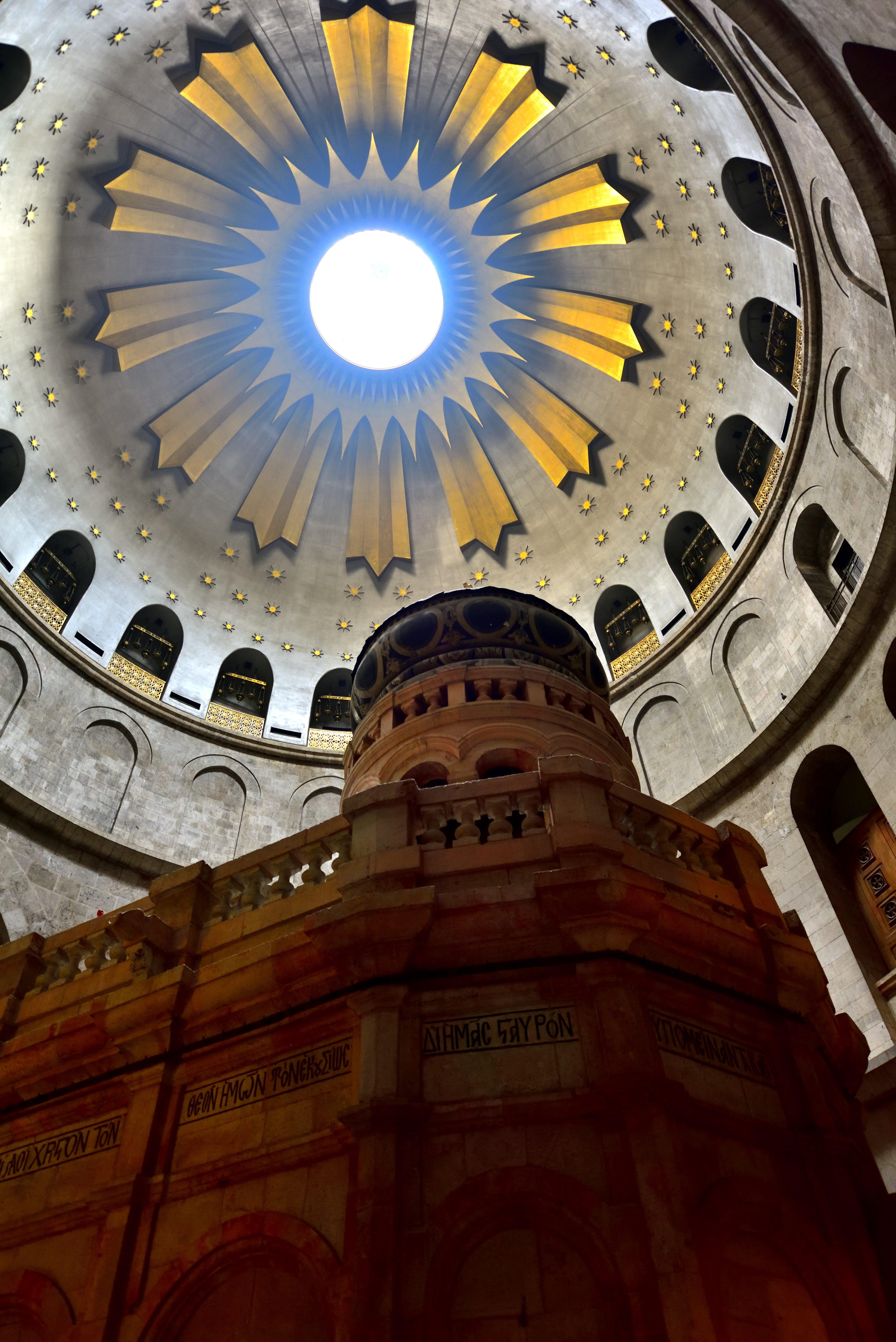 Chrám Božího hrobu, Old City, Jeruzalém, 12/2017