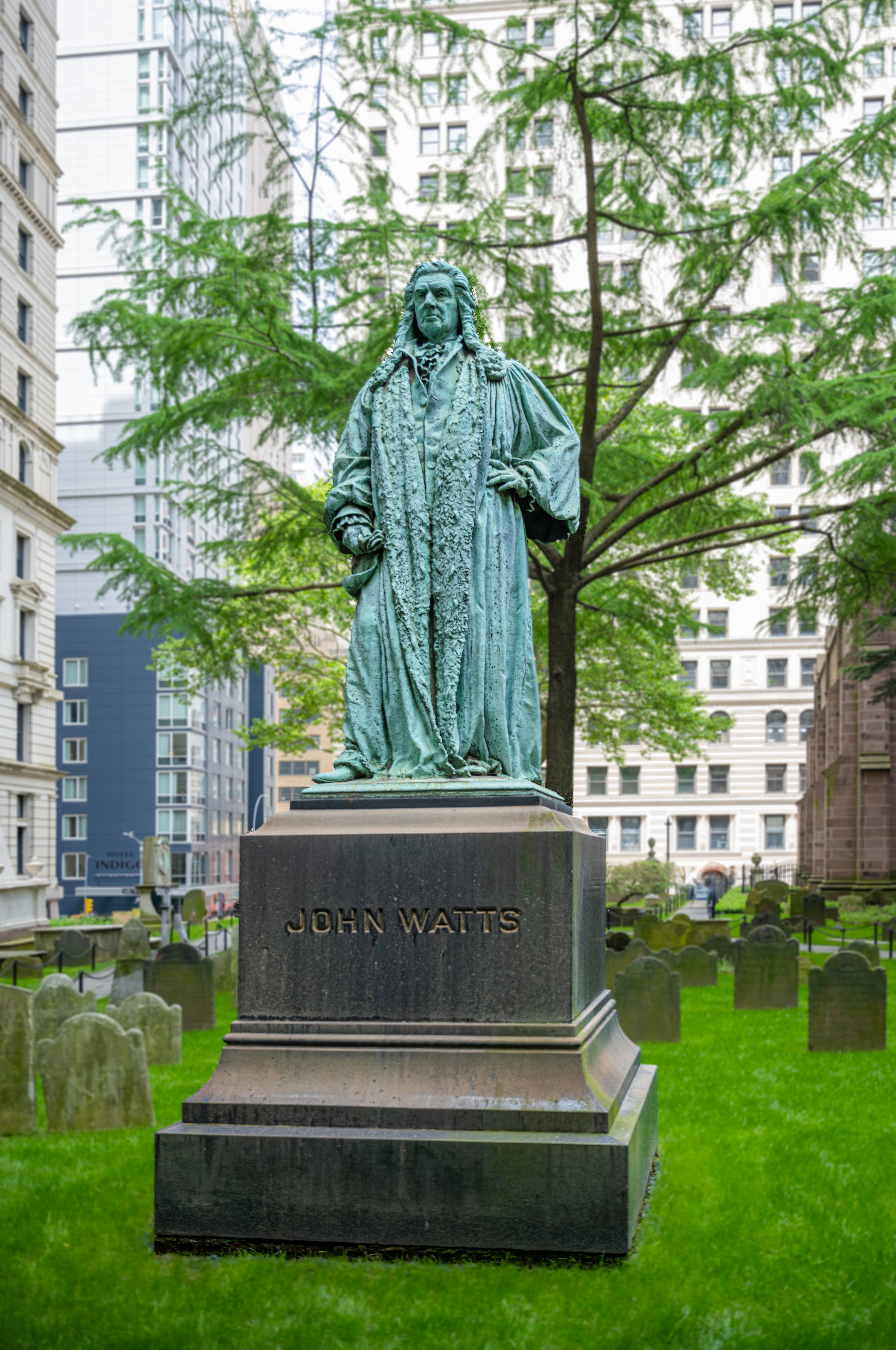 Socha Johna Wattse, Trinity Church