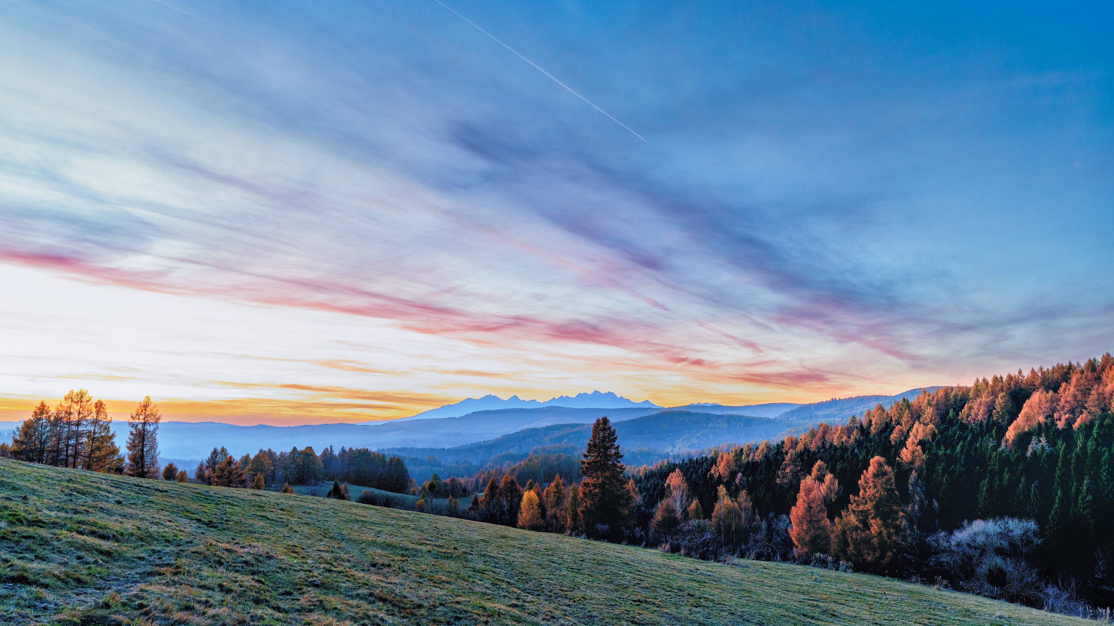 Když podzim maluje, Závada, pohled na Vysoké Tatry